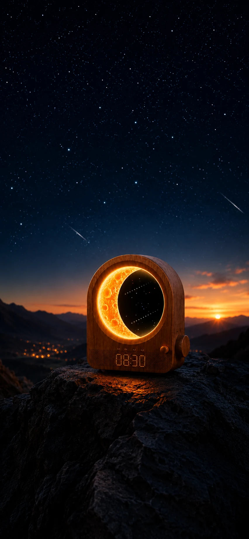 Rise With the Sun. Rest Under the Moon.