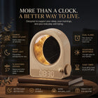 Risova Sunrise Alarm Clock + 3D Moon Lamp | Wake-Up Light