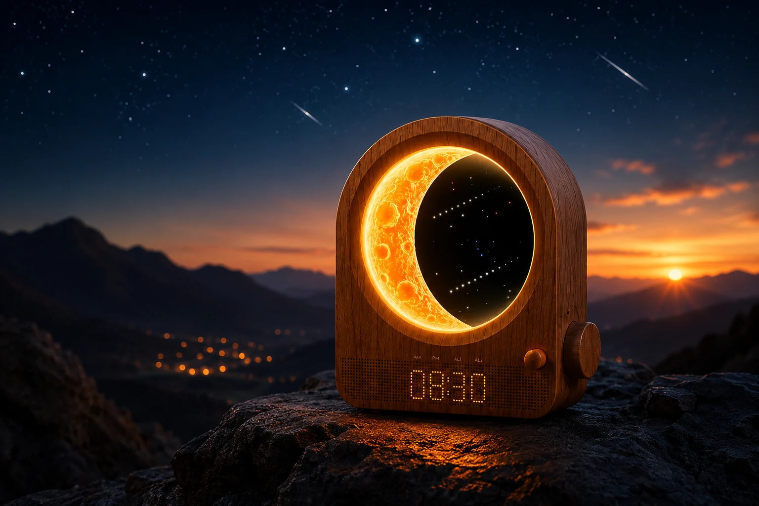 Rise With the Sun. Rest Under the Moon.